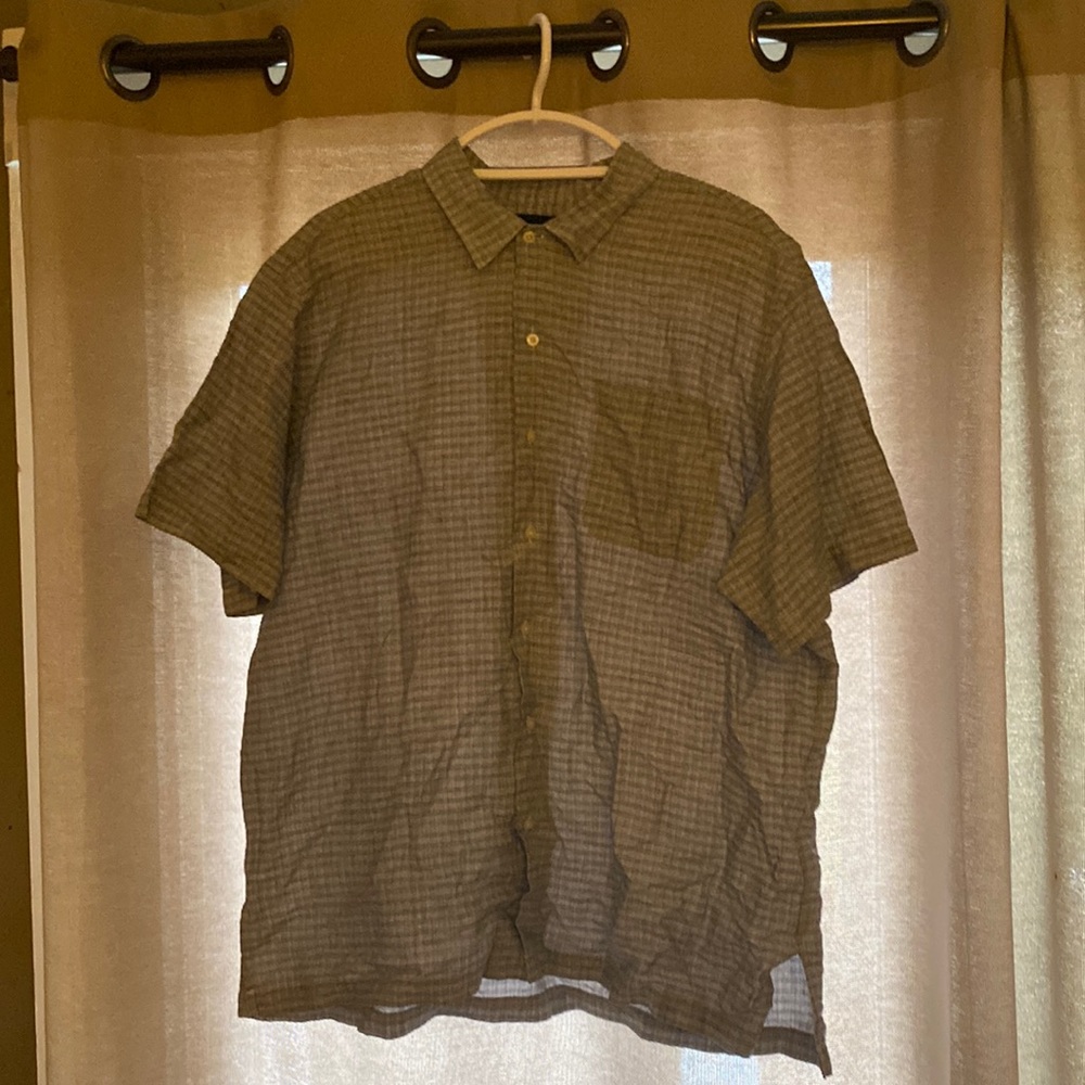 Mens Polo Golf XL button down S/S